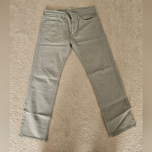 Levi's 505 Men's Light Olive Straight Jeans